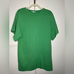 COS Green Oversized Short Sleeve Tee size S
